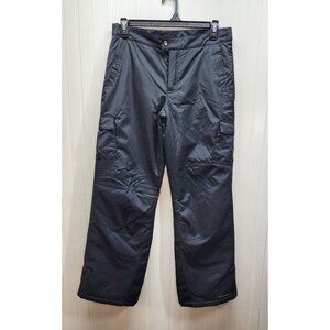 Columbia Omni-Shield Black Cargo Snow/Ski Pants Youth 18/20 Excellent condition